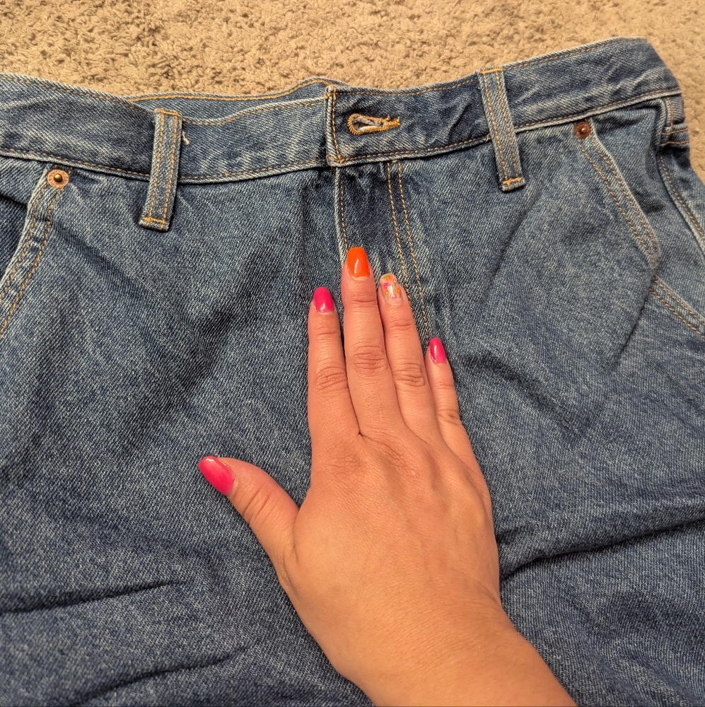 Nwot Blue Denim Jean Shorts